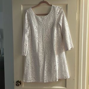 Lilly Pulitzer White Tunic Tassel Dress